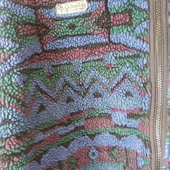 Columbia furry sherpa fleece jacket coat  sz XXL - Picture 2 of 6